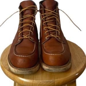 Red Wing Heritage Men’s Classic Brown Leather Boots Size 11.5